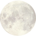 a transparent png of a full moon